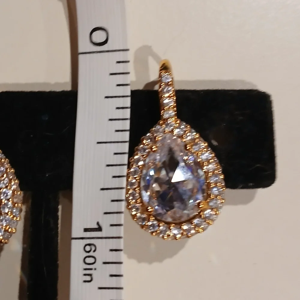 Kate Spade New York Pave Halo Earrings - Picture 12 of 13